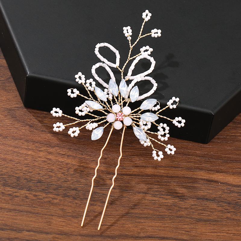 U-Shaped Hairpin Headdress - Trendy European & American Style