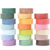 YUBBAEX Volume 20 Plain Masking Tape Set Colors Rainbow Washi Art DIY Crafts Bullet Journal Supplies Planner Scrapbooking Cards Gift Wrapping