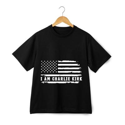 Stand Strong Charlie Kirk Tribute Graphic T-Shirt Patriotic Quote Unisex Tee