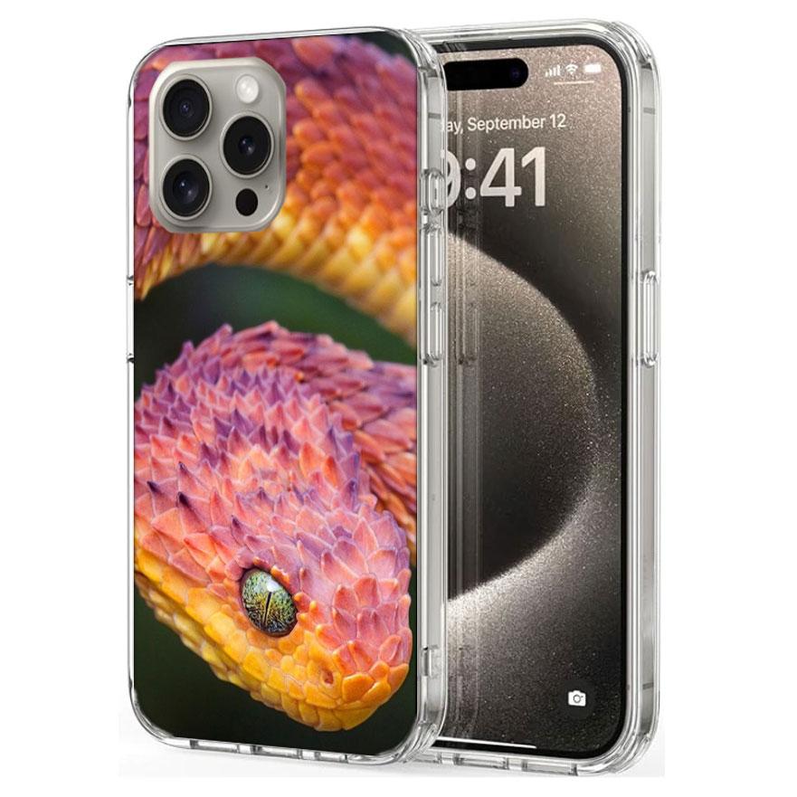 Forest Vipers And Pythons Cases Phone Case For Iphone 17E 16E 17 Air 16 Pro Max 15 Pro 14 Plus 11 13 12 Mini Cover Cases Compati