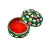 Aluminum Lakh Sindoor Boxe, Kumkum Box Bharani Wedding Return Gifts (Set of 12)