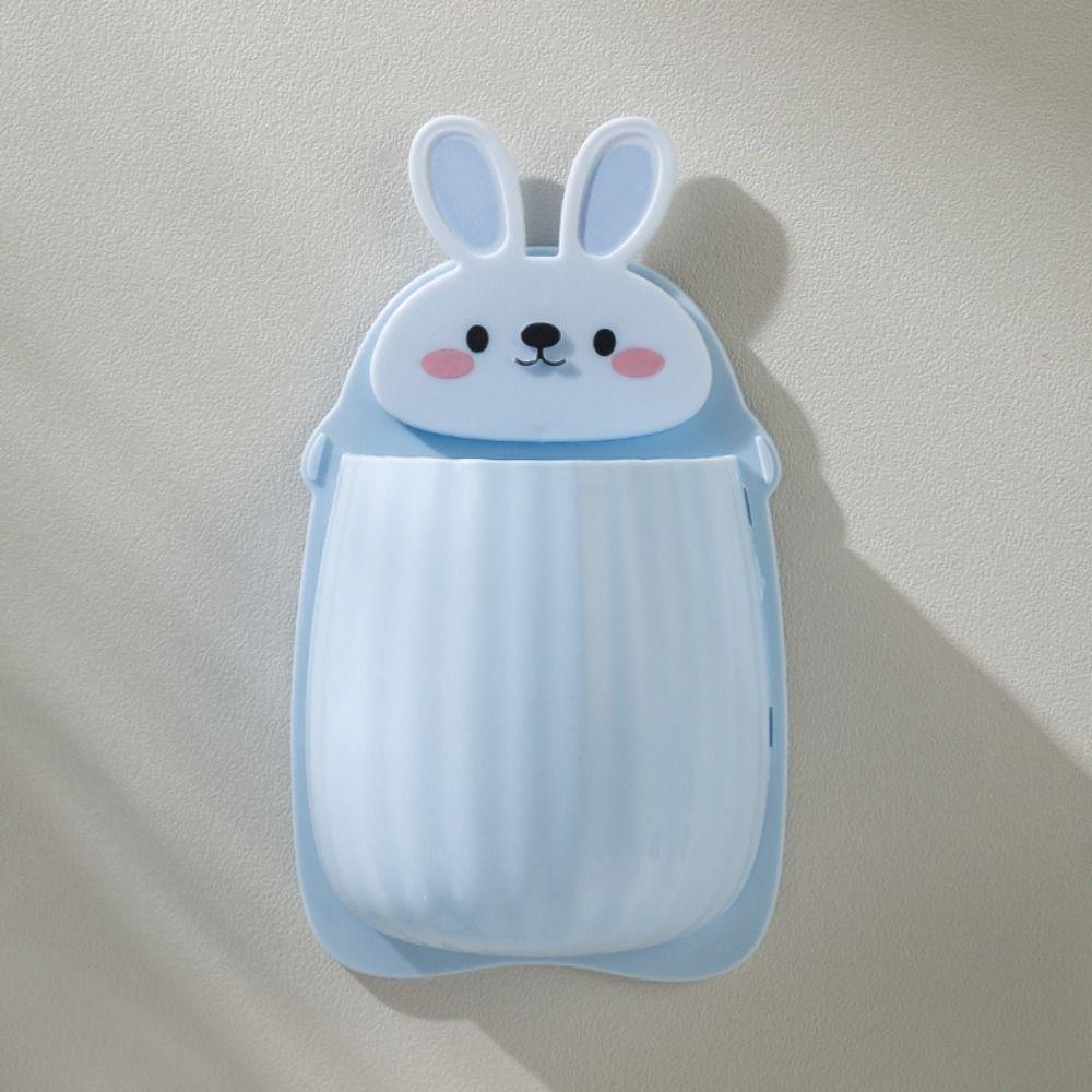 Bathroom Toothbrush Holder Makeup Brush Storage Shelf Drainer Drying Cup Remote Control Storage