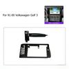 Autoradioblenden für Volkswagen Golf 3 1991-2000 Zentrales Bedienfeld Rahmen Android Vielseitiger Satz Rahmen