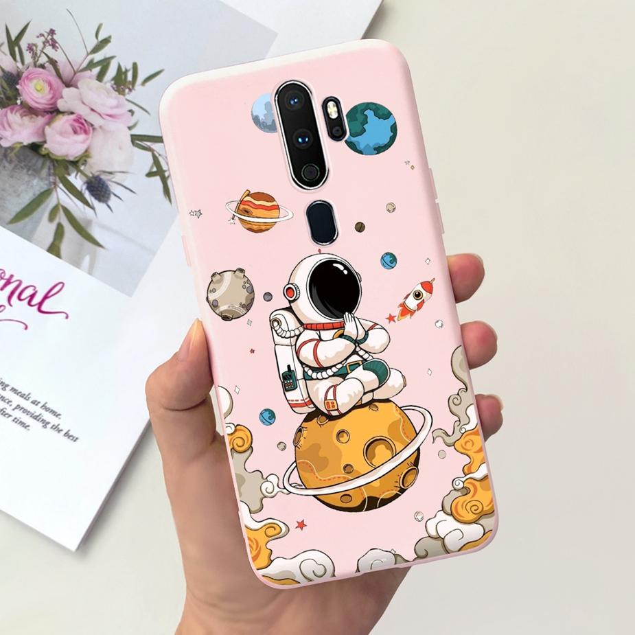 For Oppo A9 2020 Case Oppo A5 2020 Cute Fashion Cartoon Cover Soft TPU Phone Case For Oppo A11X OppoA5 OppoA9 2020 Fundas Bumper