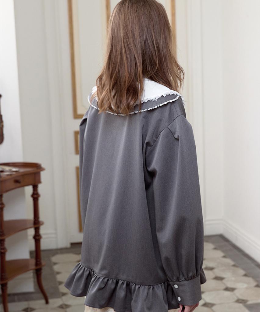 Dyuidyui Sailor Shirt_Gray
