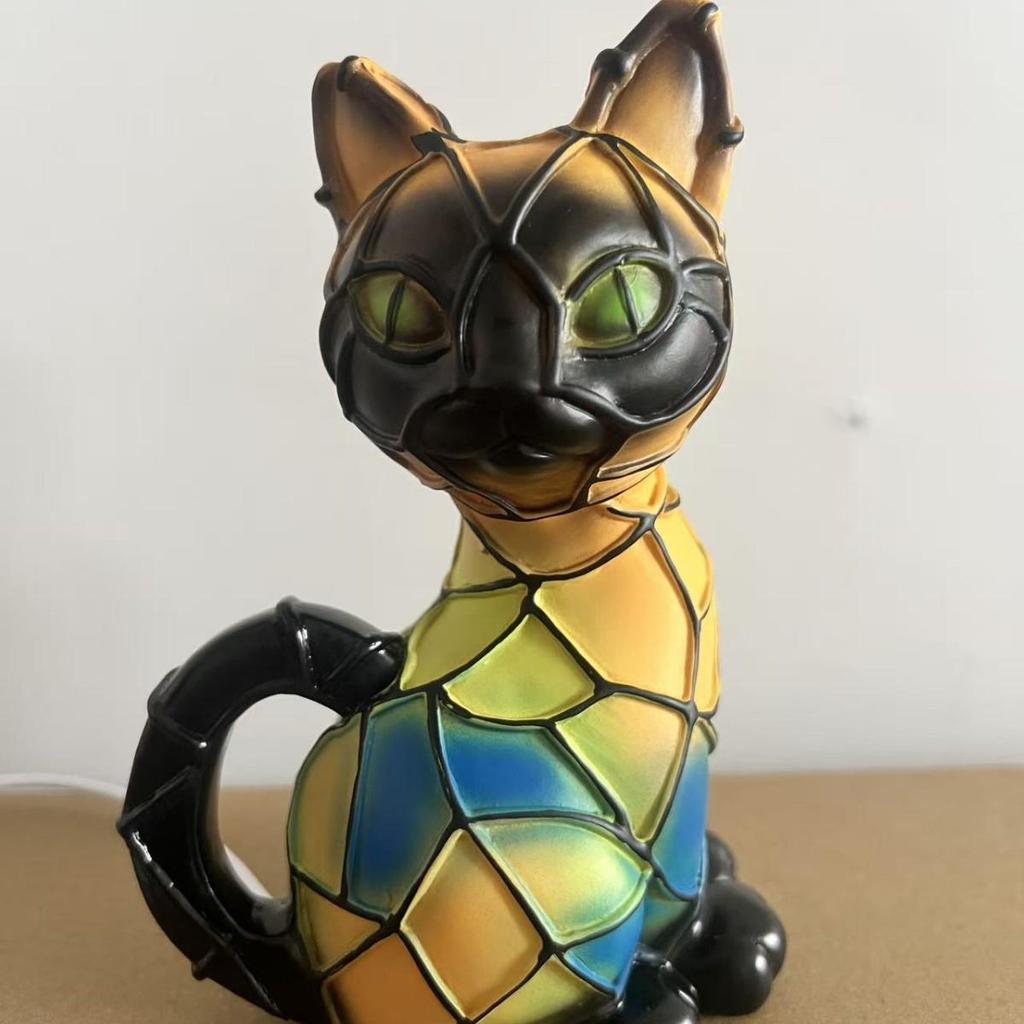 Iridescent Dog USB Night Light - Atmospheric Desktop Ornament