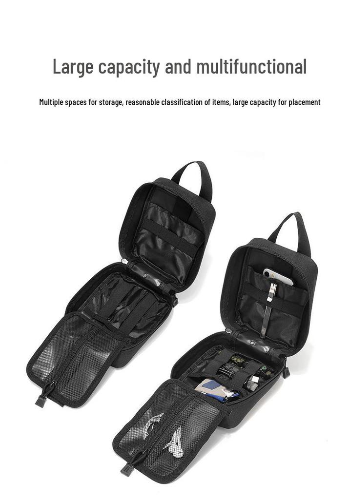Camouflage Multi-Functional Tactical Medical Waist Pack for Camping, Mountaineering, and Outdoor Lifesaving