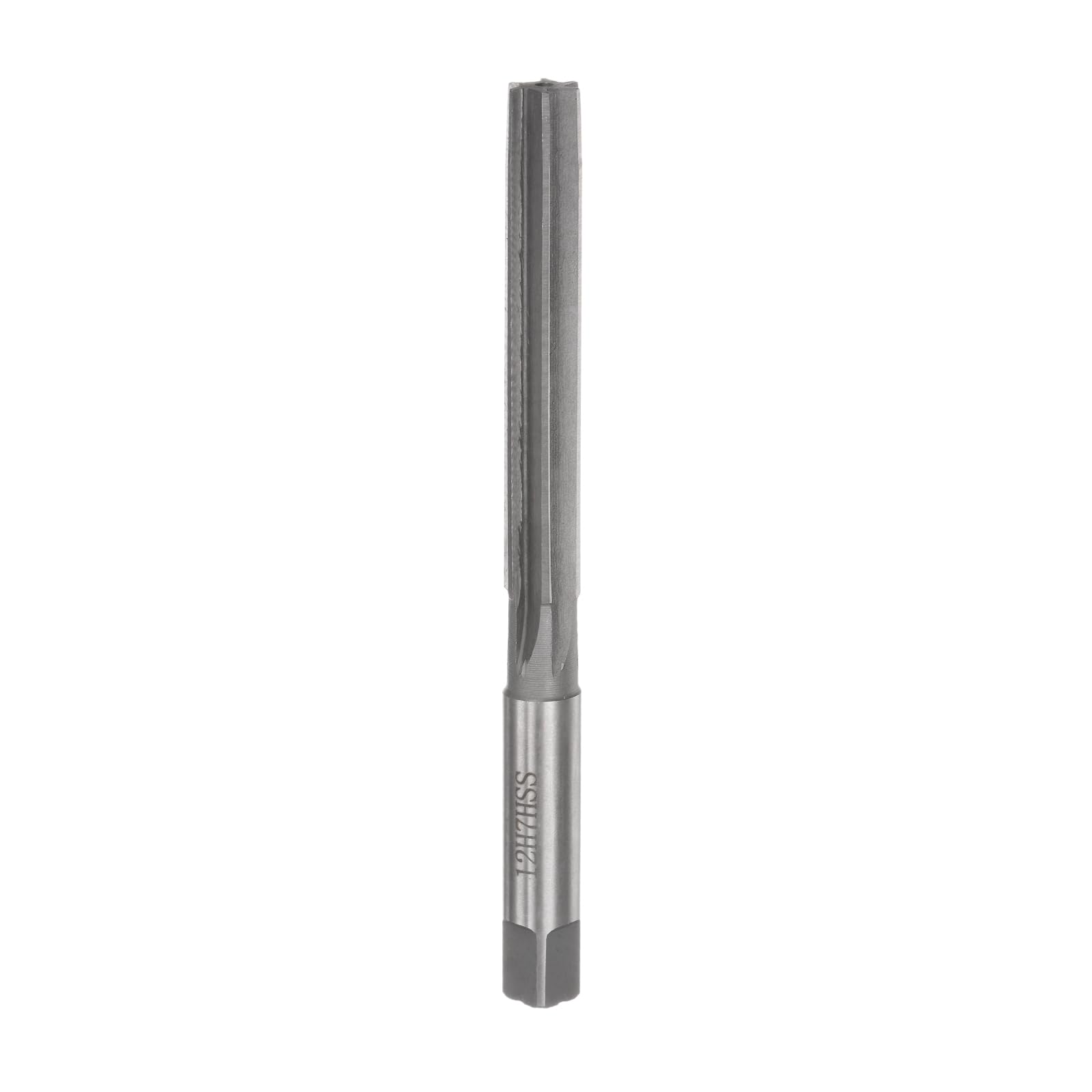 

uxcell Hand 12mm H7 Metric Reamer Drill Straight Flute High Speed Steel Tool for Metal Wood Hole Reaming Reamer, Bit, (HSS)
