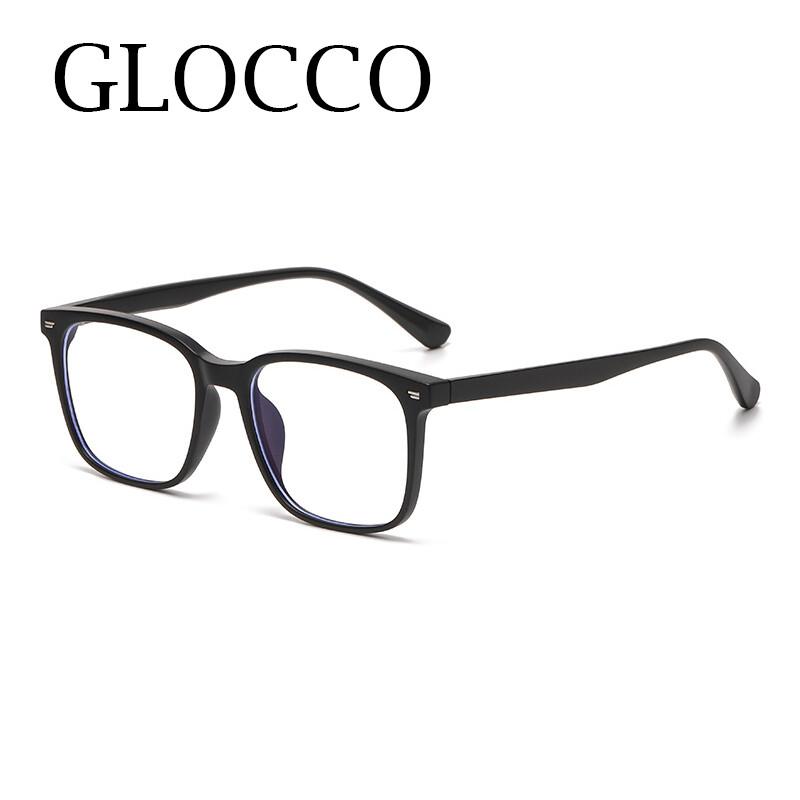 Neue ultraleichte TR90 Blaulichtfilter Lesebrille Mode Transparent Computer Optische Alterssicht Brille