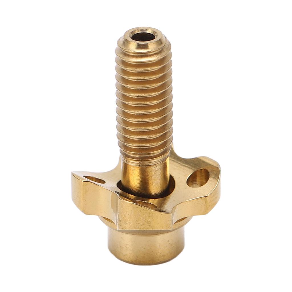 RISK Bike Front Derailleur Screw Gasket Kit Hollow Titanium Alloy Folding Bicycle Derailleur Screw Accessory Gold