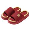 Wedding slippers summer 2025 new indoor home home non-s agement linen slippers