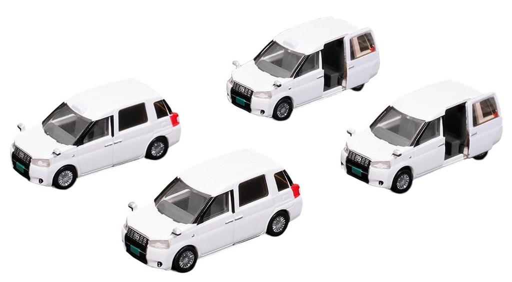 TOMYTEC The Car Collection Basic Set Select JPN Taxi White Diorama Supplies 337812