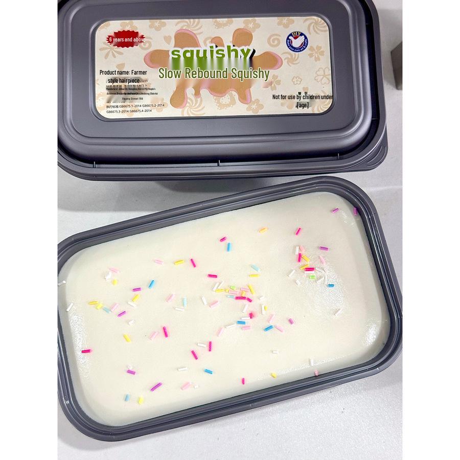 

Медленно Восстанавливающийся Сквиши Торт Хлеб Слайм Игрушка
