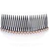 Plum Blossom Hair Comb Korean Style Fashion Hair Bun Head Insert Comb Plastic Simple Versatile Hairpin Female Accessories
