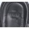 berluti Sifnos Scritto Leather Sandals/ shoes 5 1/2 Black x blueUsed