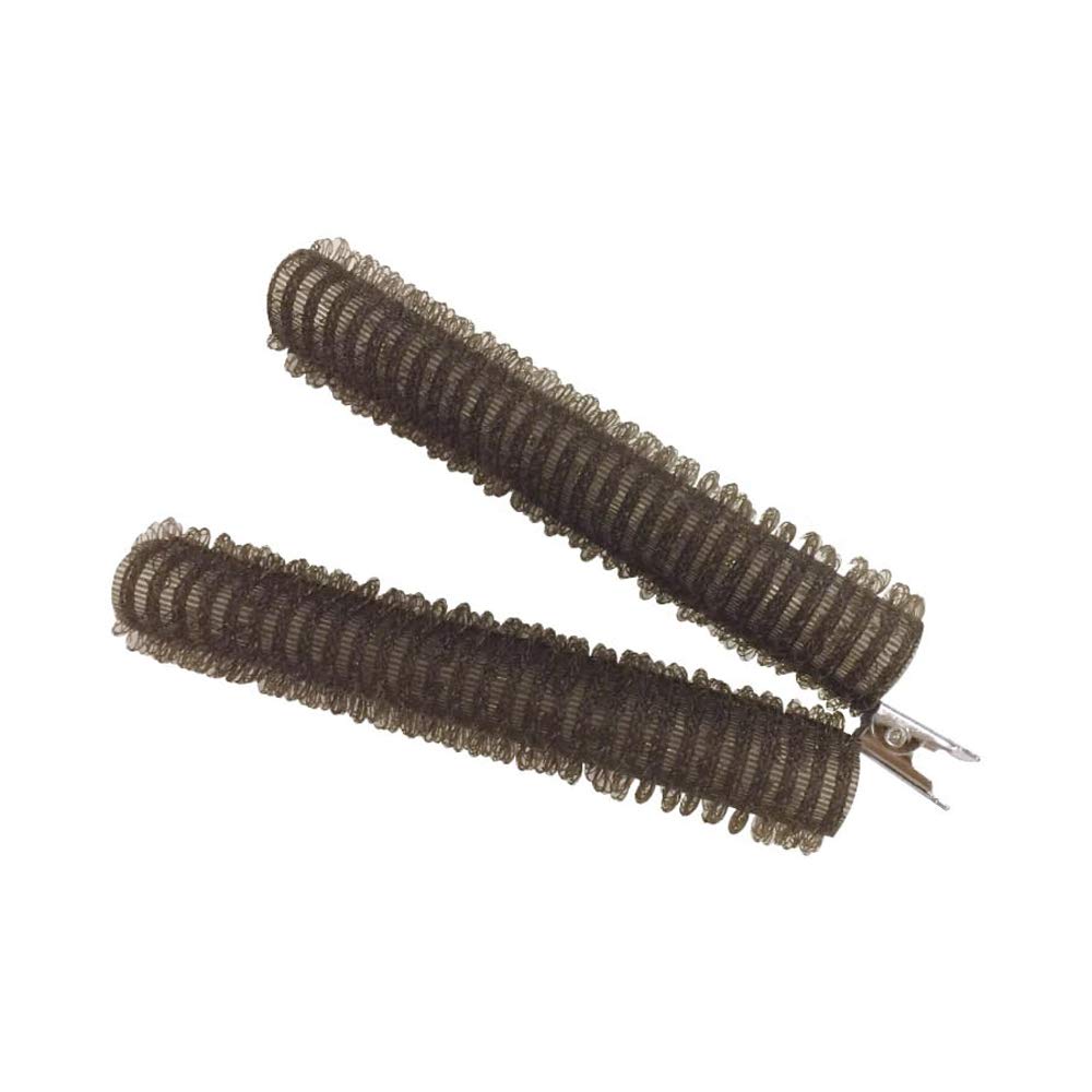 Rodillo para flequillo Fururifuwari Soft, marrón, herramienta de peinado de una sola pieza