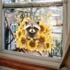 Cartoon Animal Floral Butterfly Window Stickers, PVC Static Cling Glass Decals for Window Storefront Home Decoration