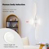 Human body Sensor LED Wall Light For Living Room Bedside TV Background Up&Down Black Gold White Wall Lamp Indoor Wall Lighting