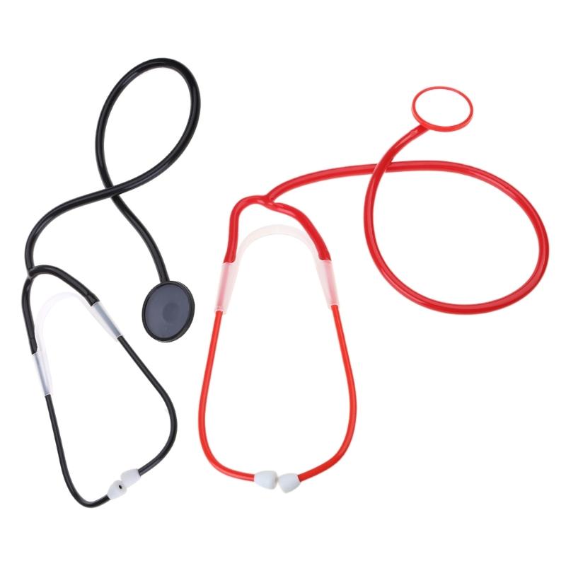 Toy Stethoscope for Doctors Nurses Fancy Dress Up Costumes, Halloween Nurse Stethoscope Cosplay Costume Accessories