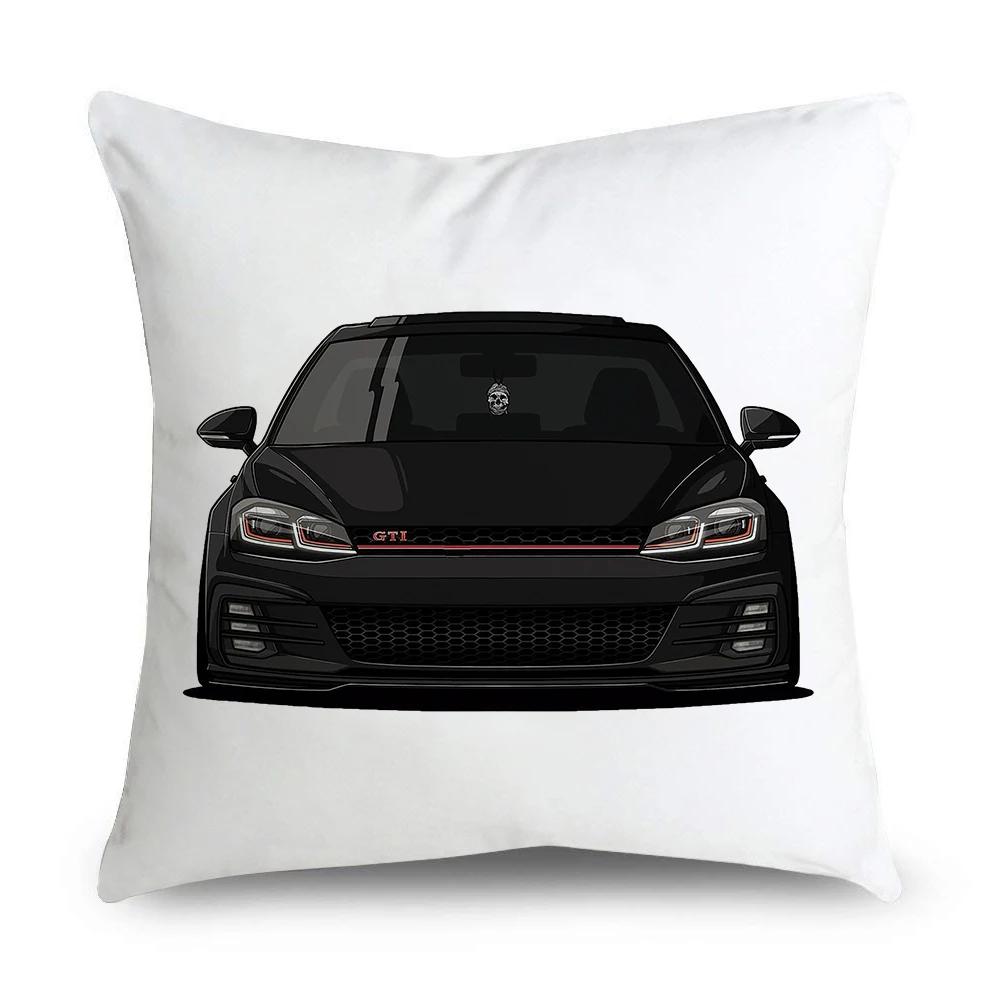 

Классический автомобильный чехол для подушки с принтом, диванная подушка, домашний декор, вечерние постельные принадлежности 30x30cm