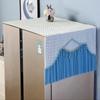 Refrigerator Dust Cover Wear Resistant and Sun Proof Microwave Oven Dust Cover Cloth Modern Minimalist Refrigerator Cover