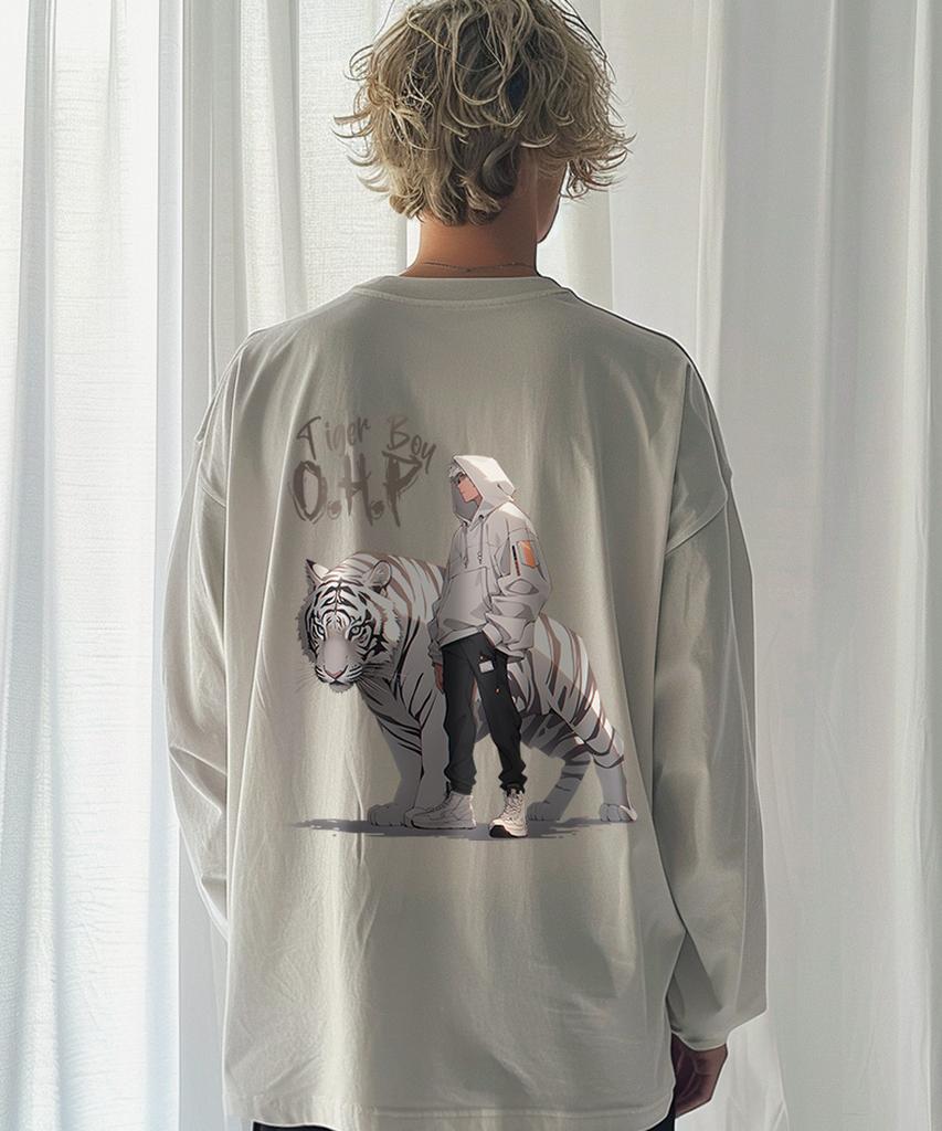 OHP Ohpxharmonia B Baekho And Boy Basic Long Sleeve T-Shirt