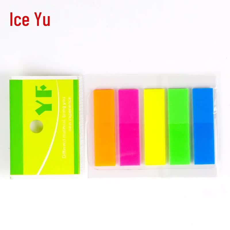 Bingyu BJ439 PET Strip Index Sticky Notes