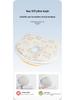Newborn Anti-Flat Head Silicone Shaping Pillow - Infant Head Correction, Washable Memory Foam, Cotton Cover