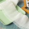 1Meter Lace Fabrics For Sewing Clothing Pleated Ribbons Diy Crafts Supplies Party Dress Needlework Decorative Trimmings white