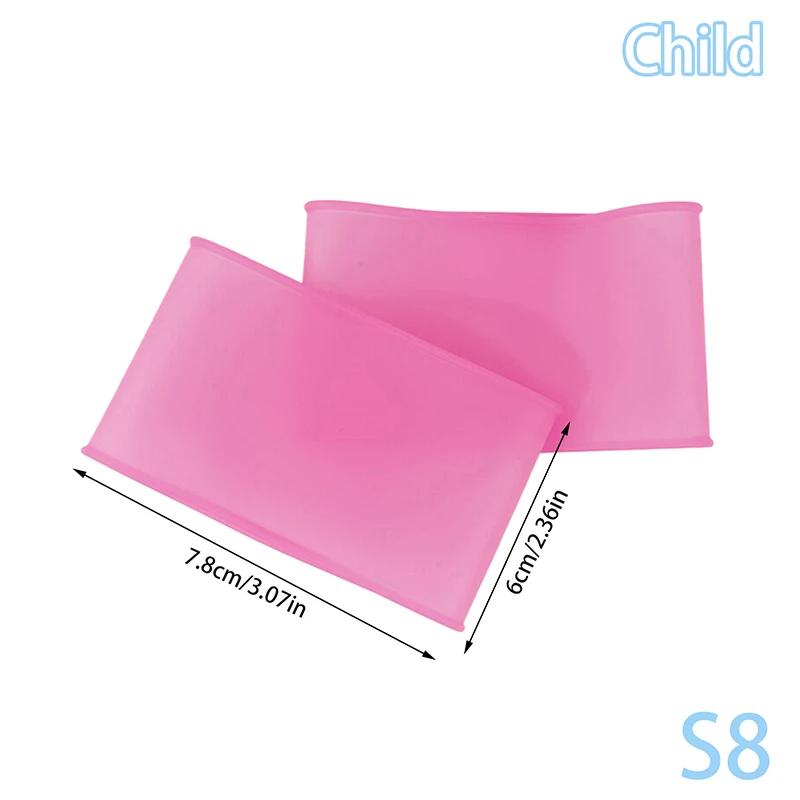 1Pair Shin Guard Straps Soccer Shin Pad Holder Silicones Practical Ankle Guard for Adult Child Football Running Training 2028