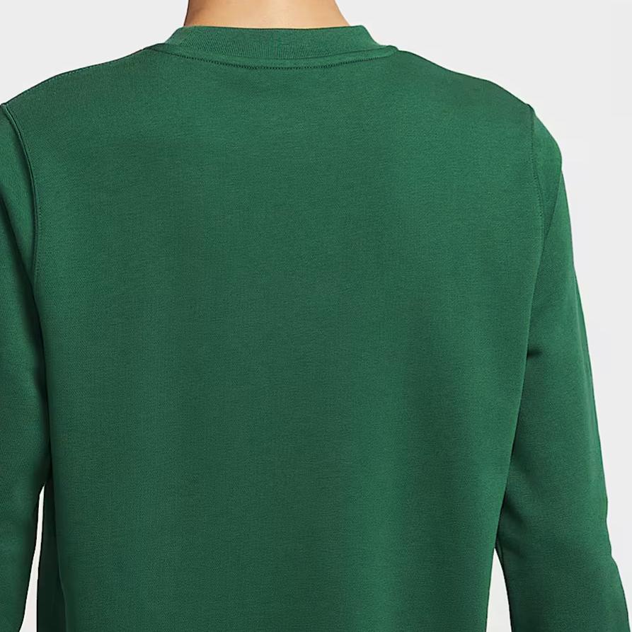 Nike Team Club Comfortable Versatile Fashionable Trendy Crew Neck Sweatshirt Women Sweatshirt Canyon-Green IB8752-341