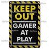 [MyPlate] Game Metal Sign Retro Sign Tin Sign Indoor Party Sign Pub Club Plate Bar Sign Pub Club Plate Summer Home Decor