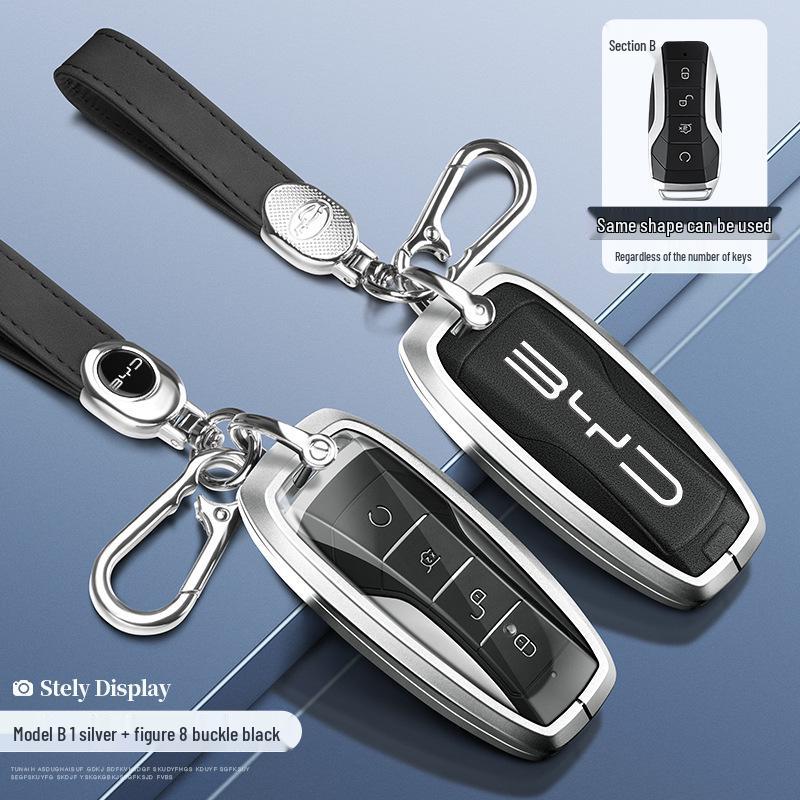 2023 New BYD Key Case for Han, Song Plus, Dolphin, Qin, Sea Lion, Yuan, Tang, and Seagull Models