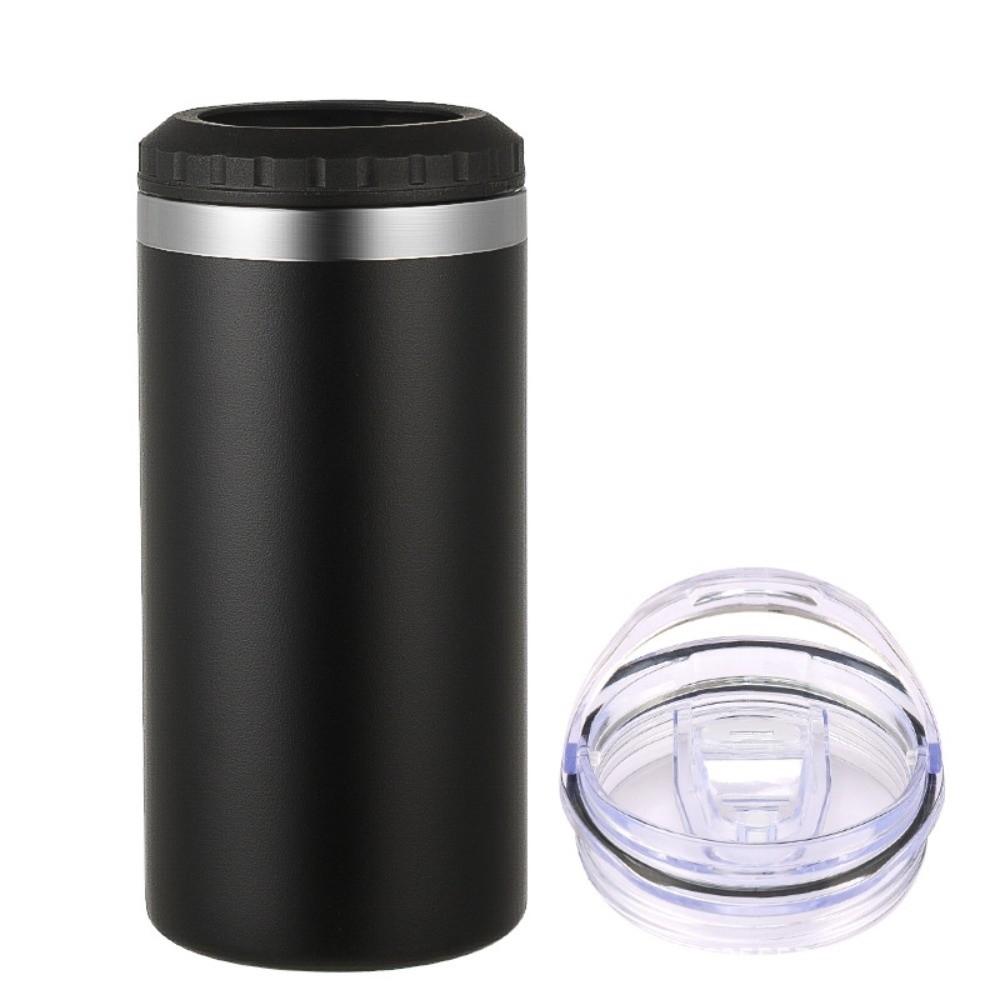 304 Stainless Steel Cola Beer Can Insulated Lids 16Oz Insulation Or Cooling Can Cooler High-Capacity Dual Layer 16Oz