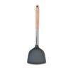 8 PCS Silicone Cooking Kitchen Utensil Set Wooden Handle Kitchen Baking Tools Kitchenware Accessories Storage Bucket