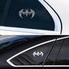 3D Metal Carbon Fiber Universal Bat Emblem Car Body Sticker Rear Trunk Badge Auto Stying Motorcycle Decoration Accessories