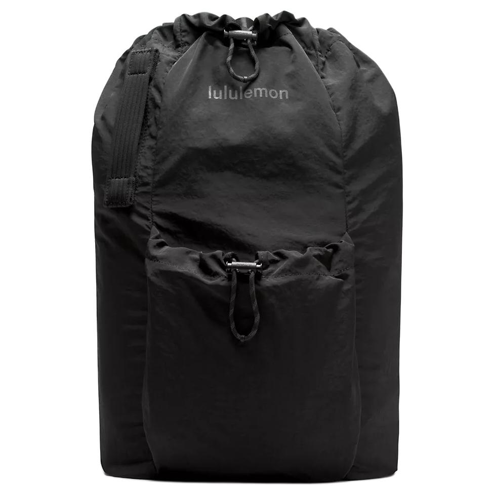 Lululemon 21L Fashion Versatile Lightweight Nylon Backpack Unisex Backpack Black LU9CGBS-0001 Black