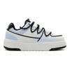 MLB Chunky Liner Romantic, Casual, Mismatched Repainted Low top Skateboard Shoes Unisex Blue Pink 3ASXCA12N-50WHS(TeamS-)