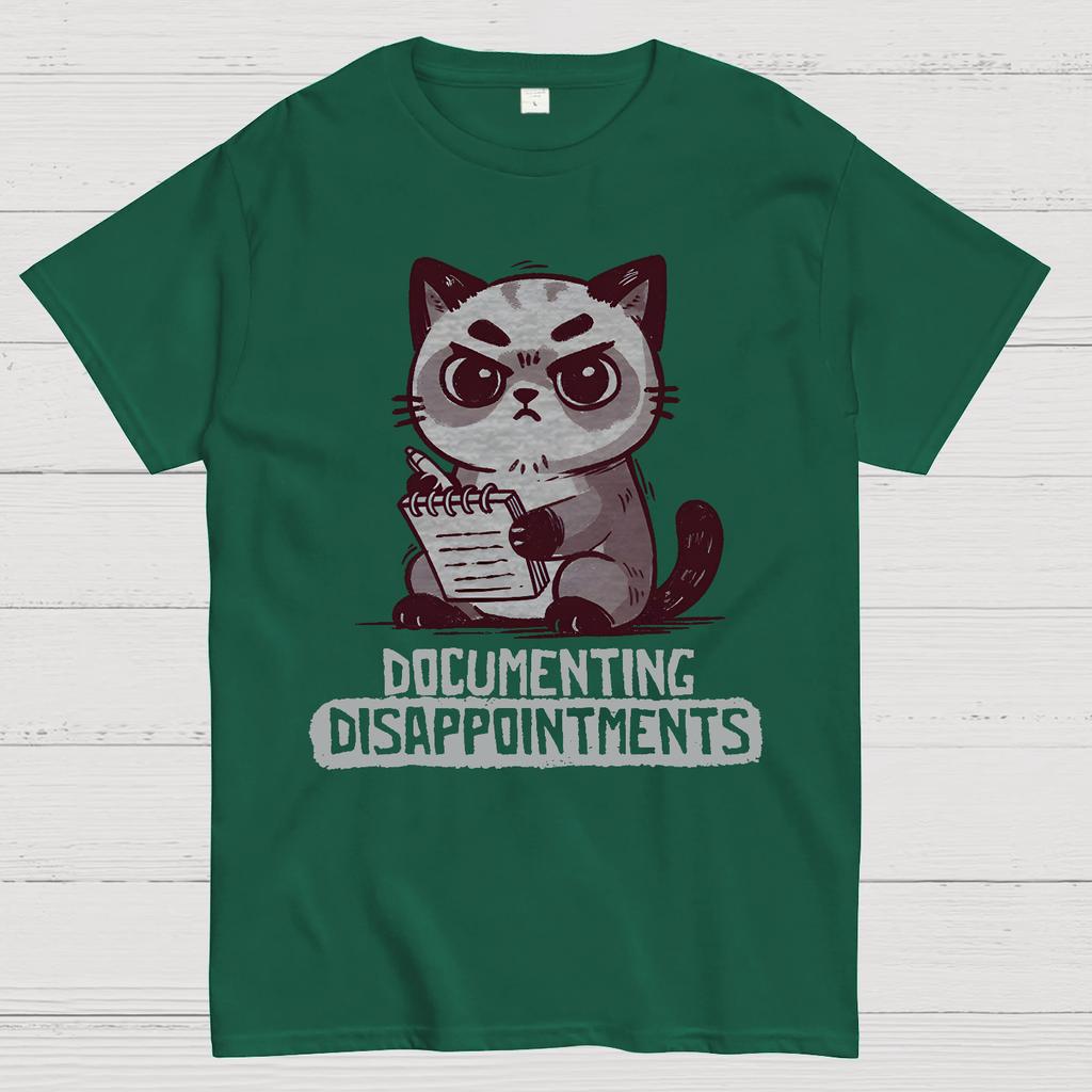 Documenting Disappointments 100% Cotton Summer Casual Cool Loose T-Shirt