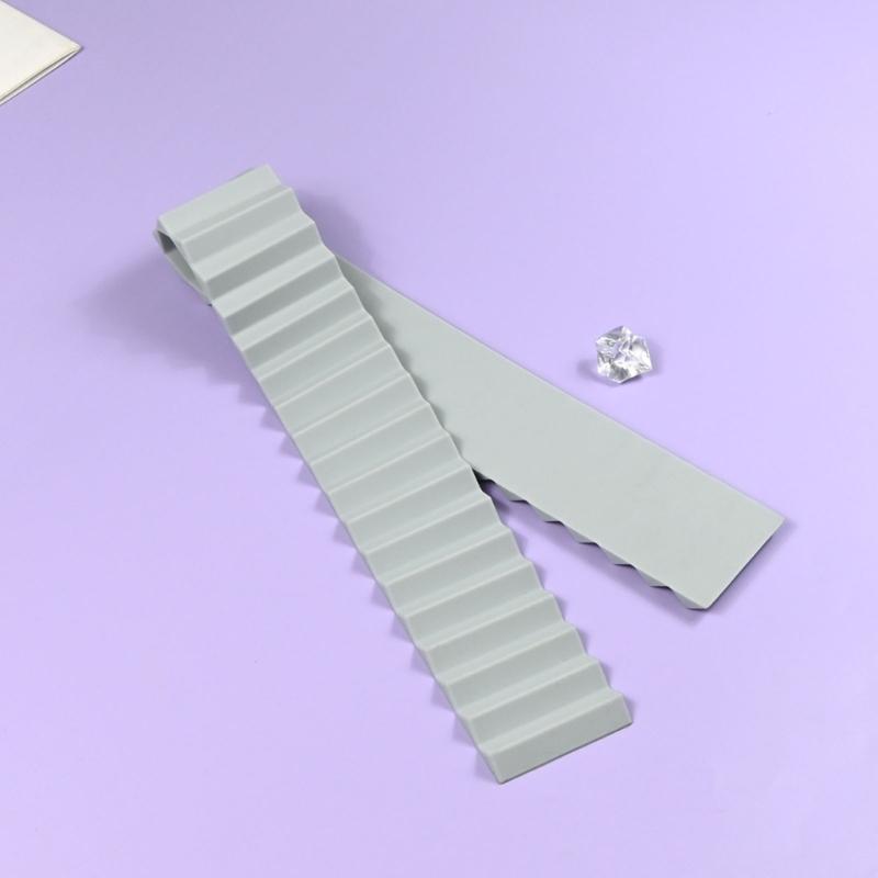 Elegant Lace Pattern Molds Cake Border Decorations Kitchen Bakings Tool Fondants Moulds Silicone Texture for Baking