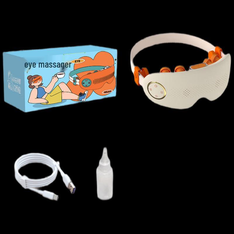 HEZHENG Eye Massager with Steam, Hot/Cold & Vibration CN Plug (adapter Included)