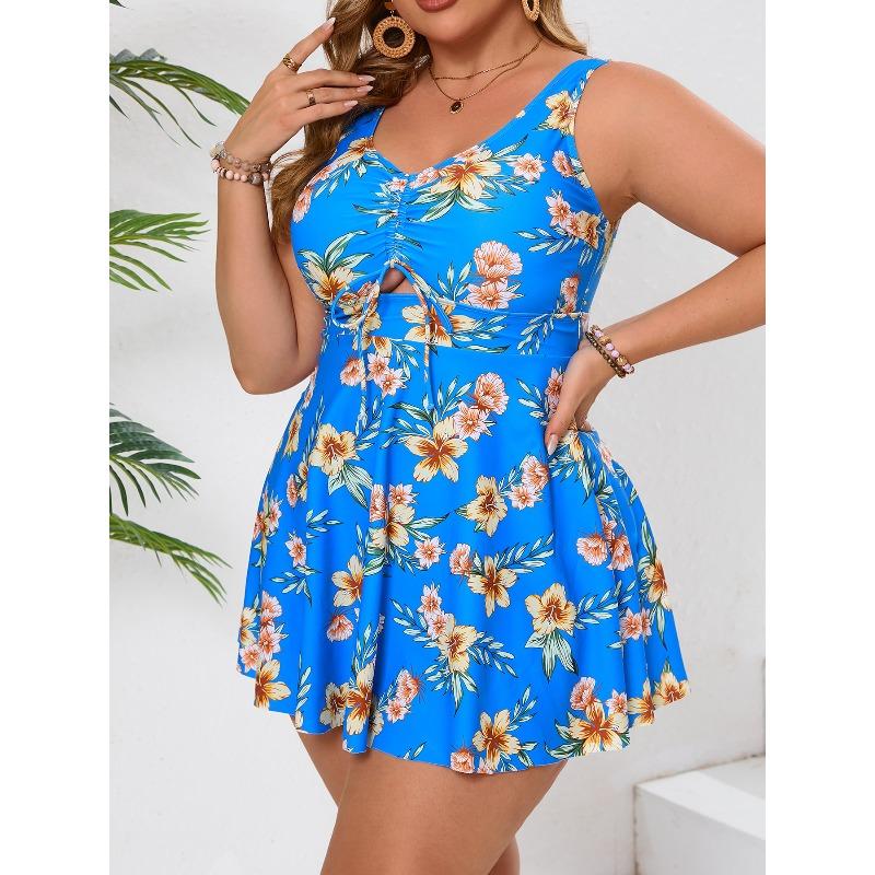 2026 Plus Size  Women High Waist 2 Piece Set Bikini Swimsuits, Women's Swimwear & Clothing
