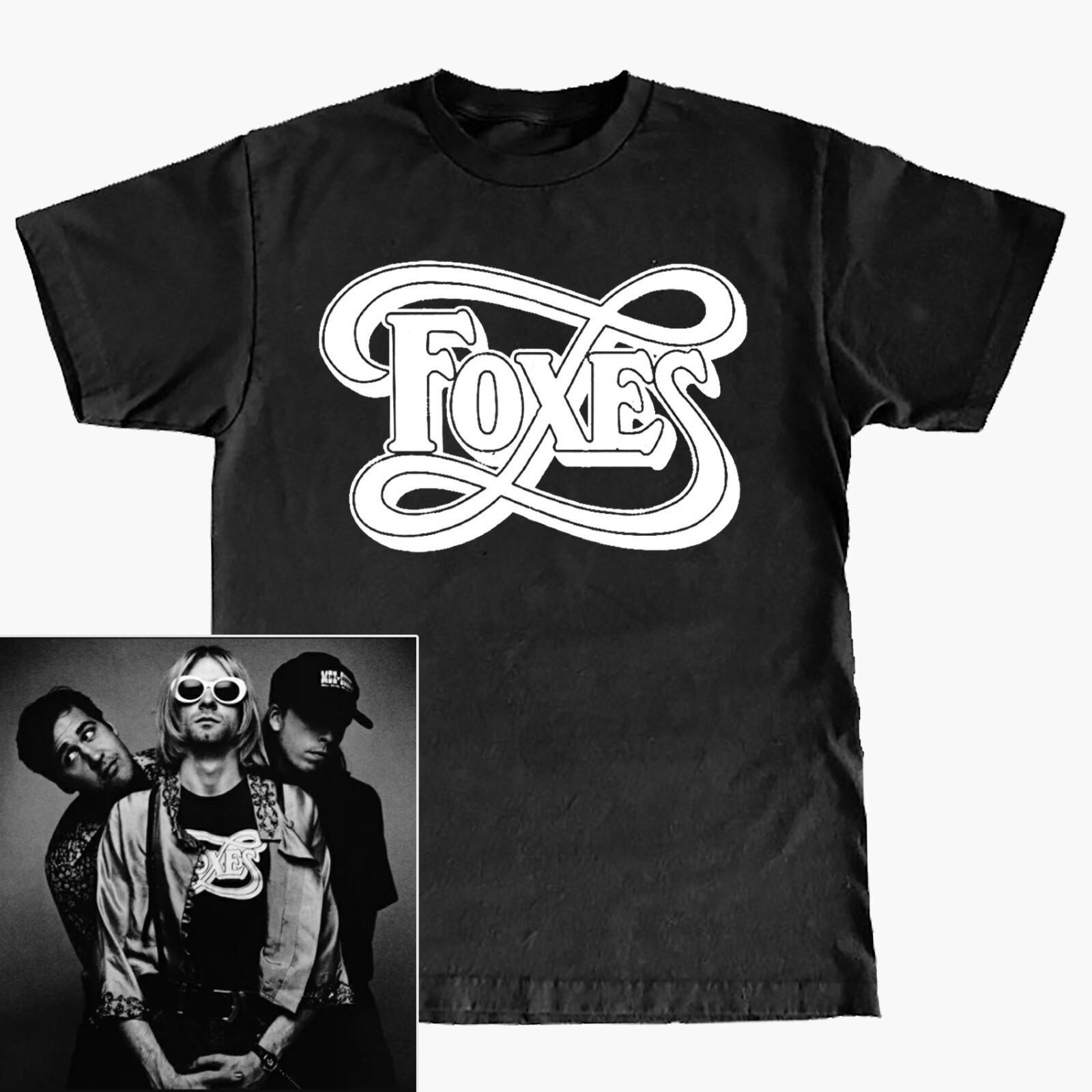 26 Foxes T-Shirt worn by Kurt Cobain Nirvana In Utero Unisex T-Shirt M
