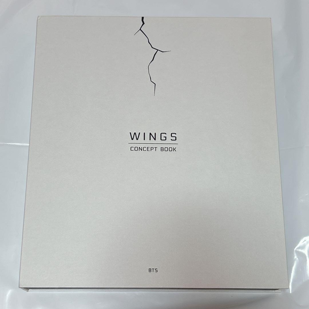 

[USED] BTS WINGS CONCEPT BOOK