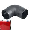 Heater Duct Connector - Outlet Exhaust Connector, Air Duct Pipe Elbow Outlet Connector |