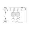 Ceiling Lamp Aura 2 Peach Gx53