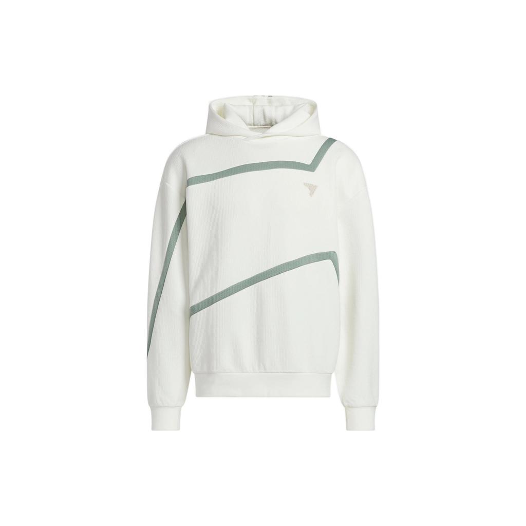 Adidas Trae Young CNY Hoodie With Irregular Stripe Print Men Tops White IL6489