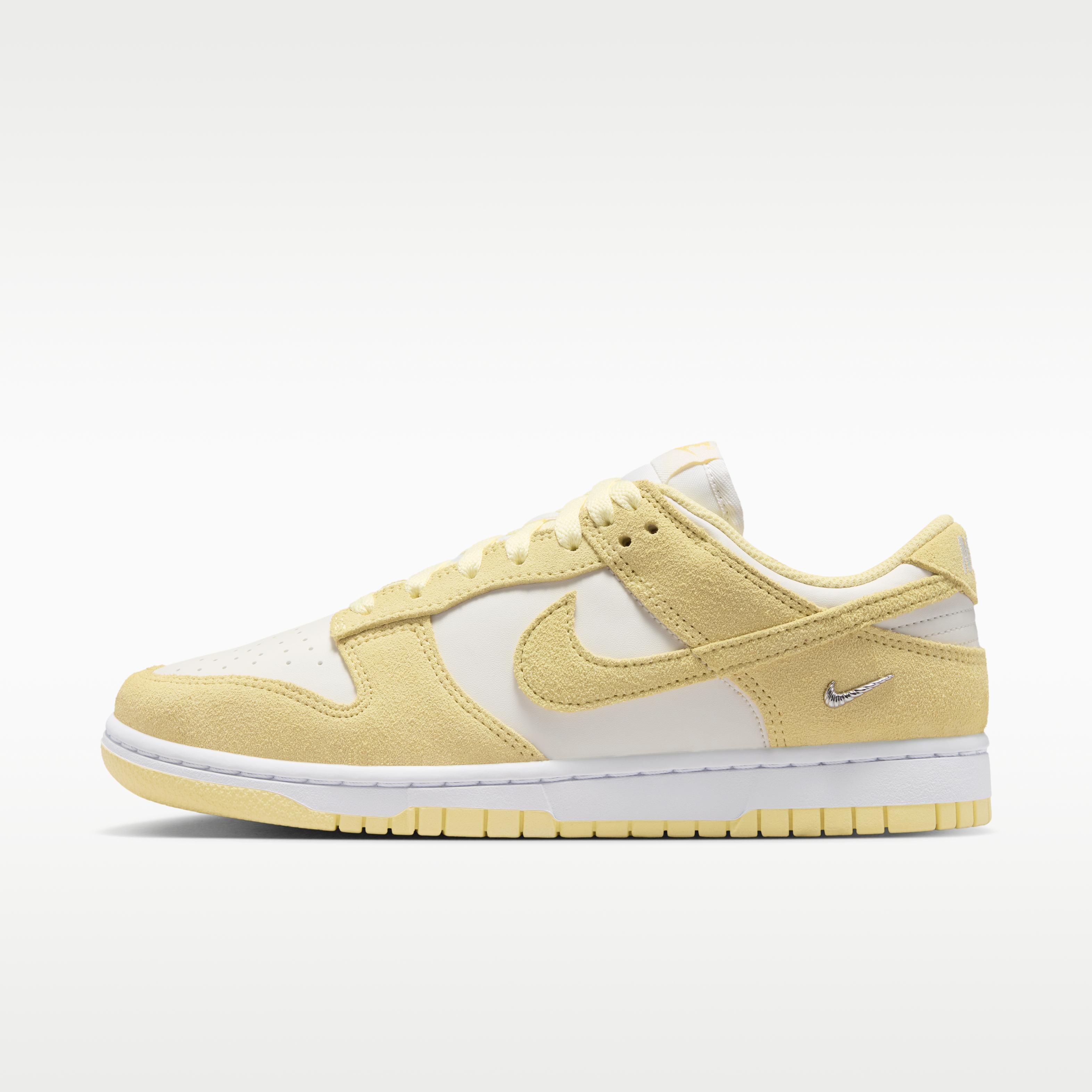 Nike Dunk Low Sail Soft Yellow Silver (Women s) 38