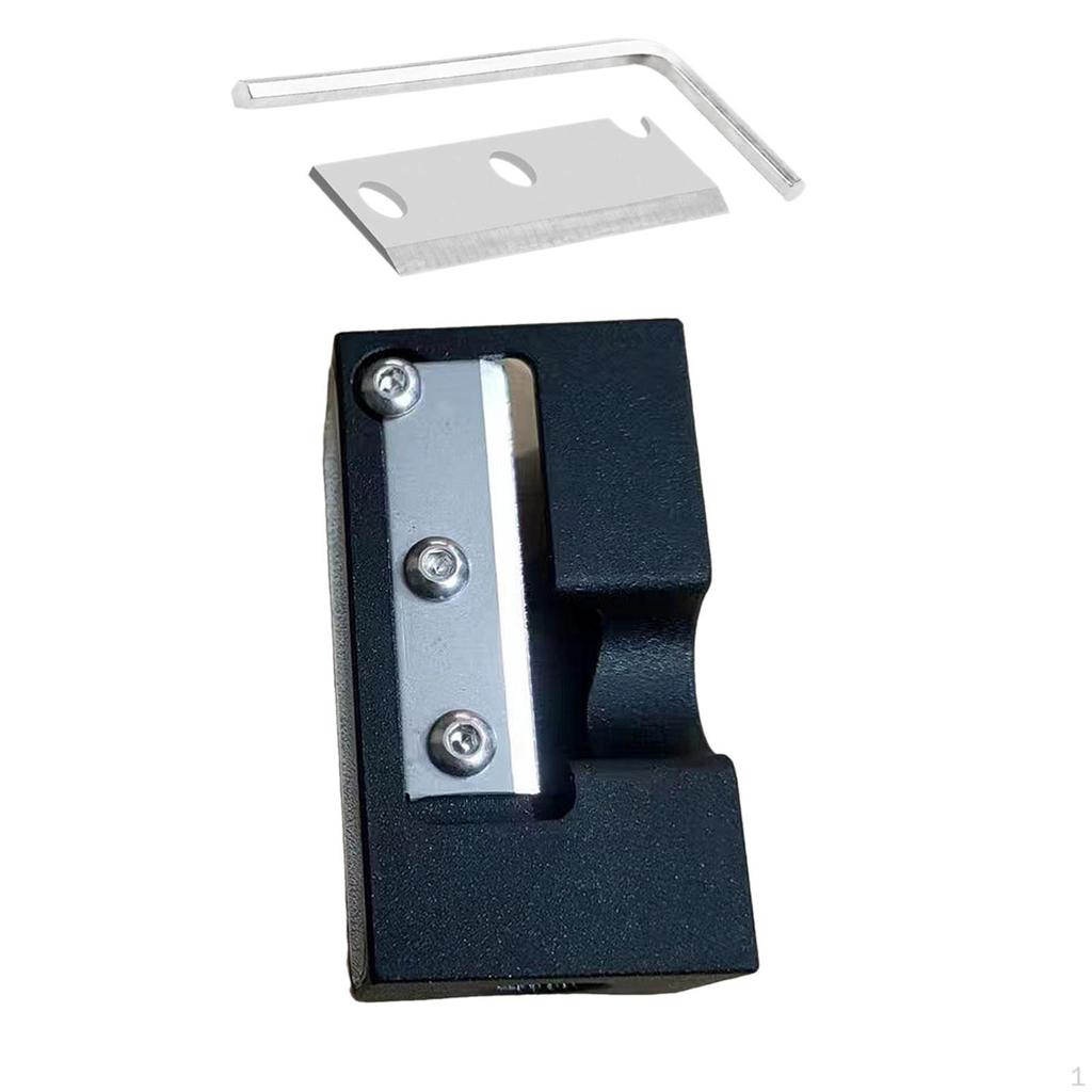 8 In 1 Pool Cue Tip Repair Tool Billiard Grinder Curve Detection Practical Multifunctional