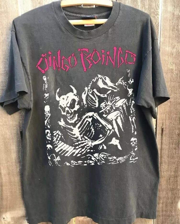 

Oingo Boingo Shirt, Oingo Boingo Band Charcoal T-shirt Unisex S-5XL Unisex T-Shirt S